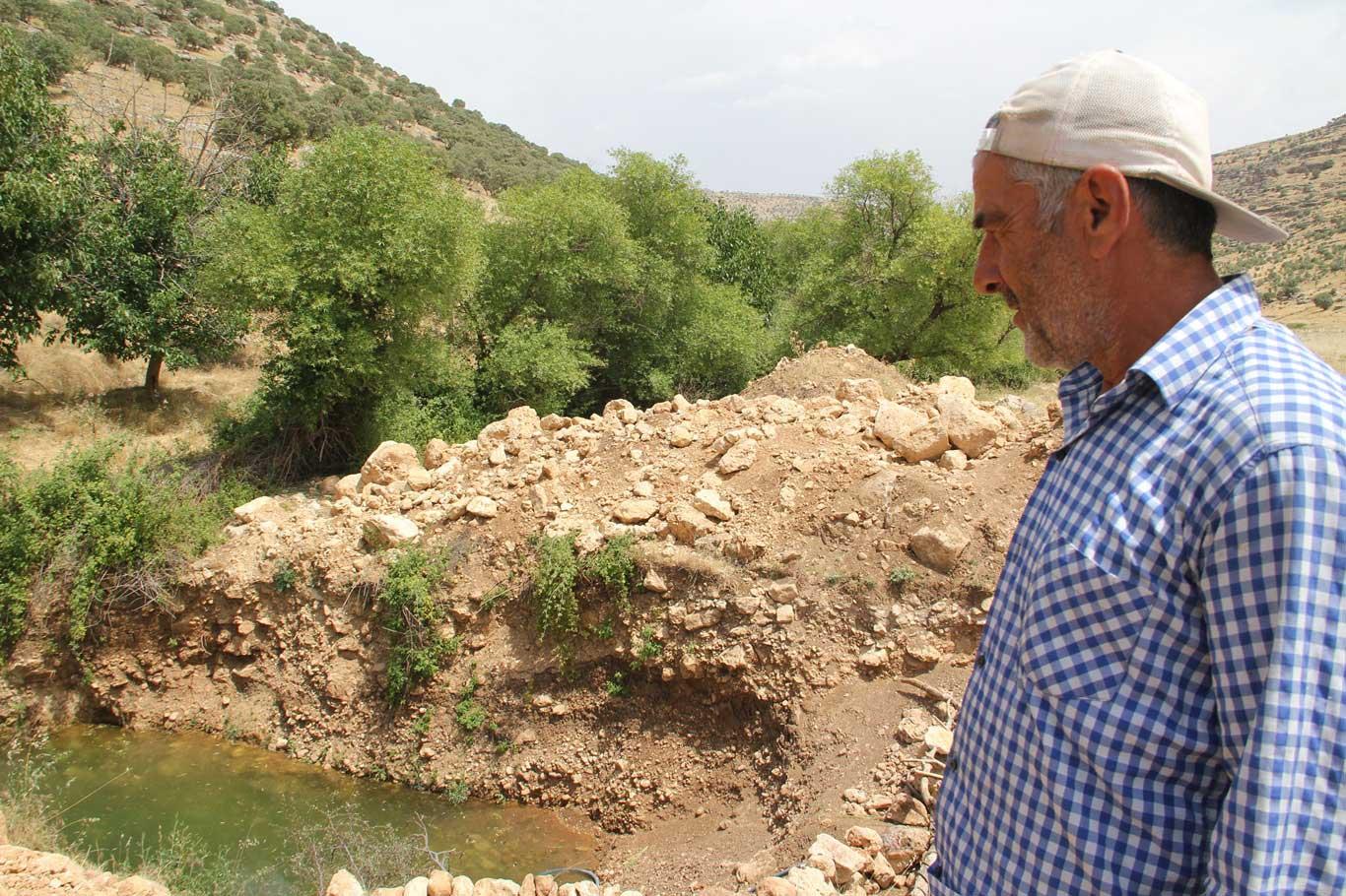 Mardin'de asırlar boyunca akan “Karasu Çayı” kuruyor Mardin'de asırlar boyunca akan “Karasu Çayı” kuruyor